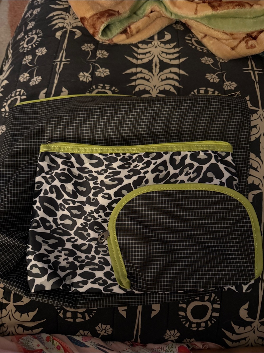 Travel pouches in 3 sizes.